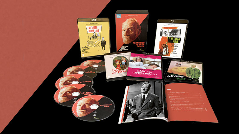 Más detalles del volumen 1 de Fernando Fernán Gómez en Blu-ray