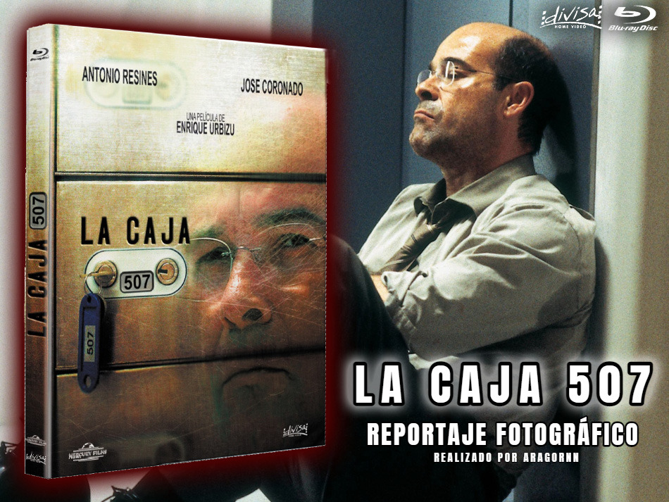 Fotografías de la edición con funda y libreto de La Caja 507 en Blu-ray 1