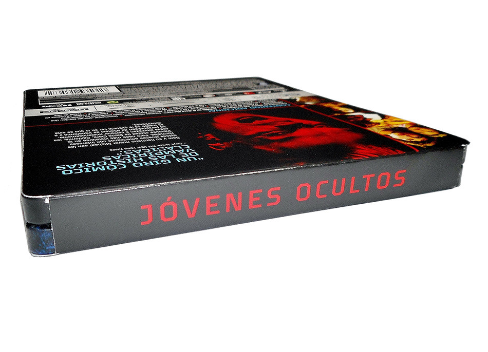 Fotografías del Steelbook de Jóvenes Ocultos en UHD 4K y Blu-ray 4