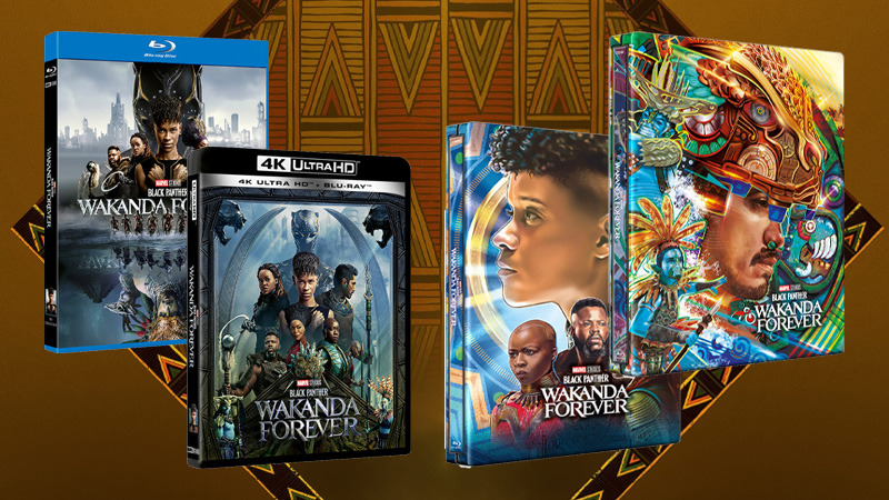 Lanzamiento de Black Panther: Wakanda Forever en Blu-ray y UHD 4K
