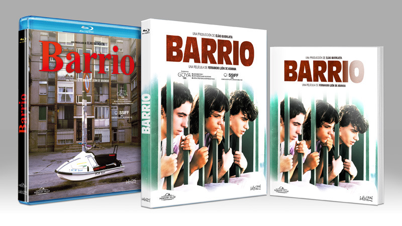 Edición con libreto de la película Barrio en Blu-ray