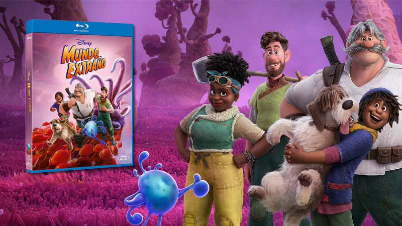Lanzamiento de la película de animación Mundo Extraño en Blu-ray