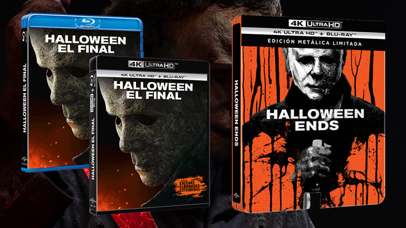 Todos los detalles de Halloween: El Final en Blu-ray, 4K y Steelbook 4K