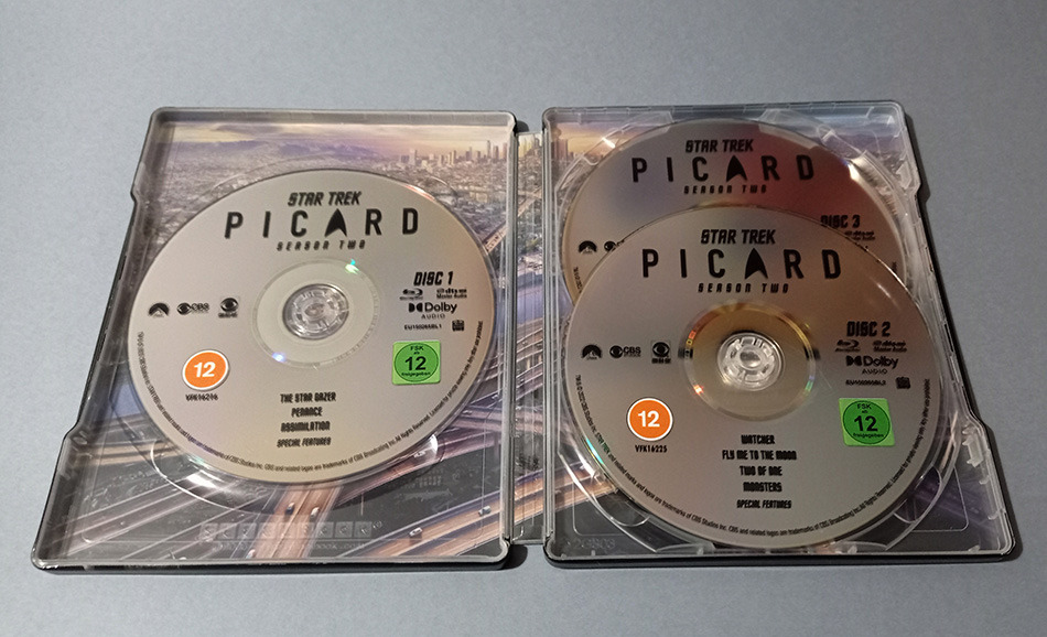 Fotografías del Steelbook de Star Trek: Picard 2ª temporada en Blu-ray 7