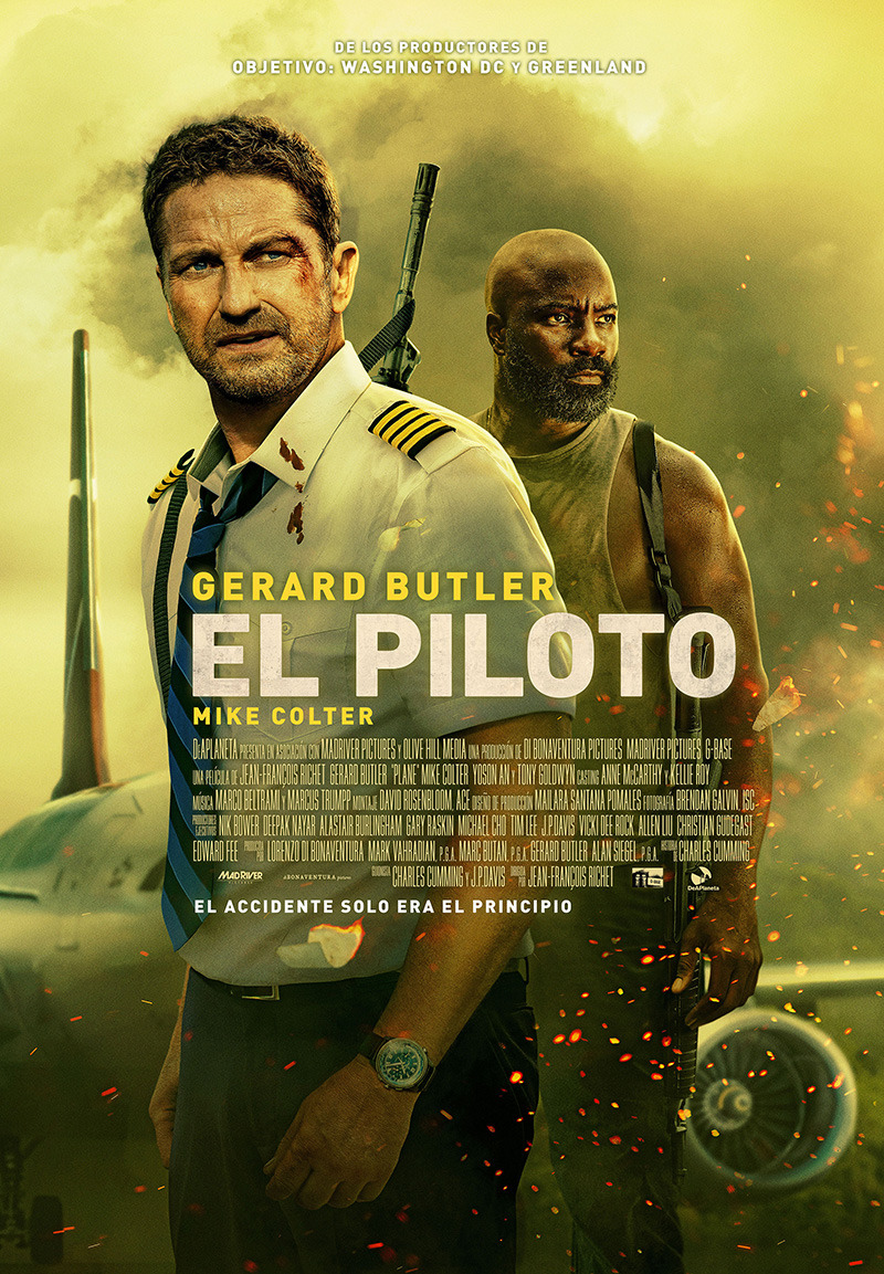 Tráiler de El Piloto, con Gerard Butler