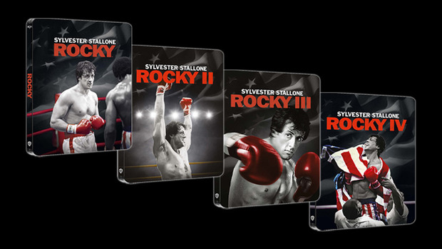 Los Steelbook UHD 4K de Rocky anunciados en España