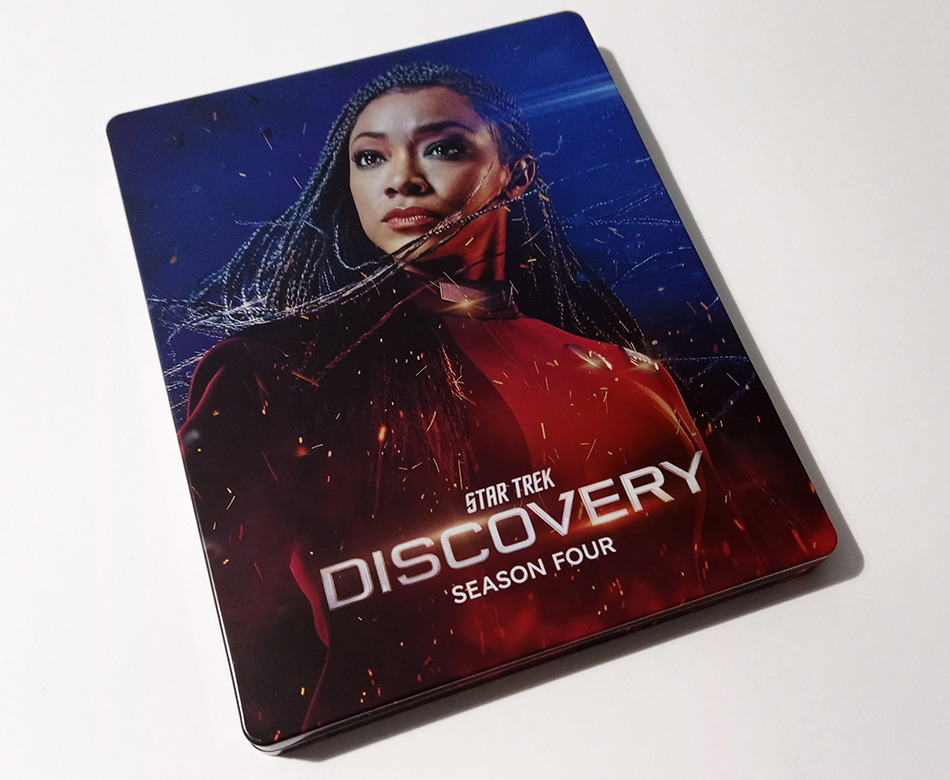Fotografías del Steelbook de la 4ª temporada de Star Trek: Discovery en Blu-ray 1