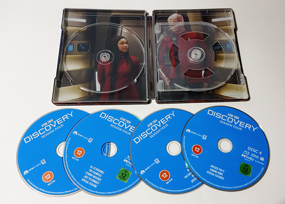 Fotografías del Steelbook de la 4ª temporada de Star Trek: Discovery en Blu-ray 7