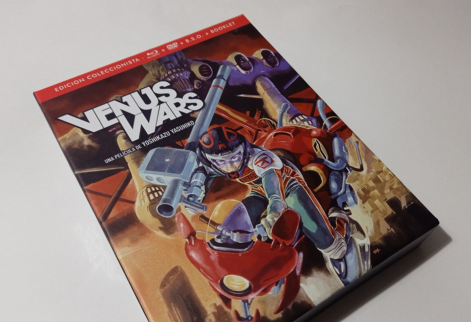 Fotografías de la edición coleccionista Venus Wars en Blu-ray 1