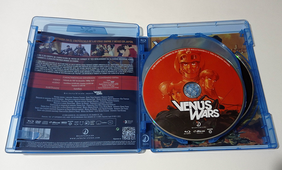 Fotografías de la edición coleccionista Venus Wars en Blu-ray 11