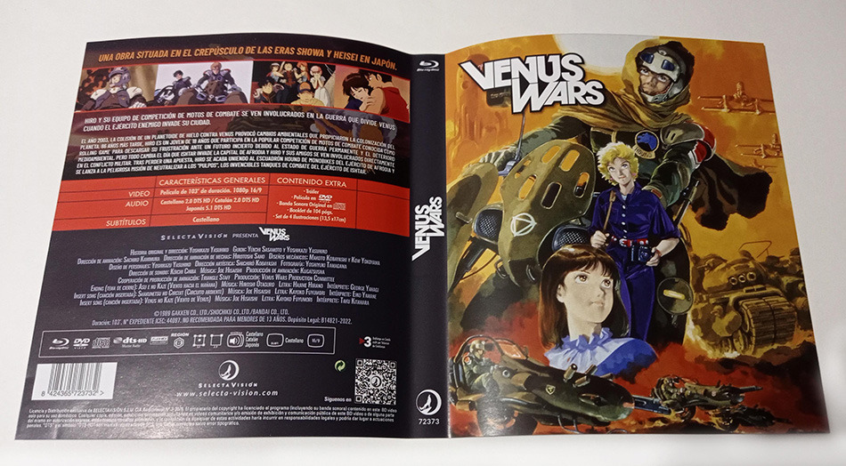 Fotografías de la edición coleccionista Venus Wars en Blu-ray 13