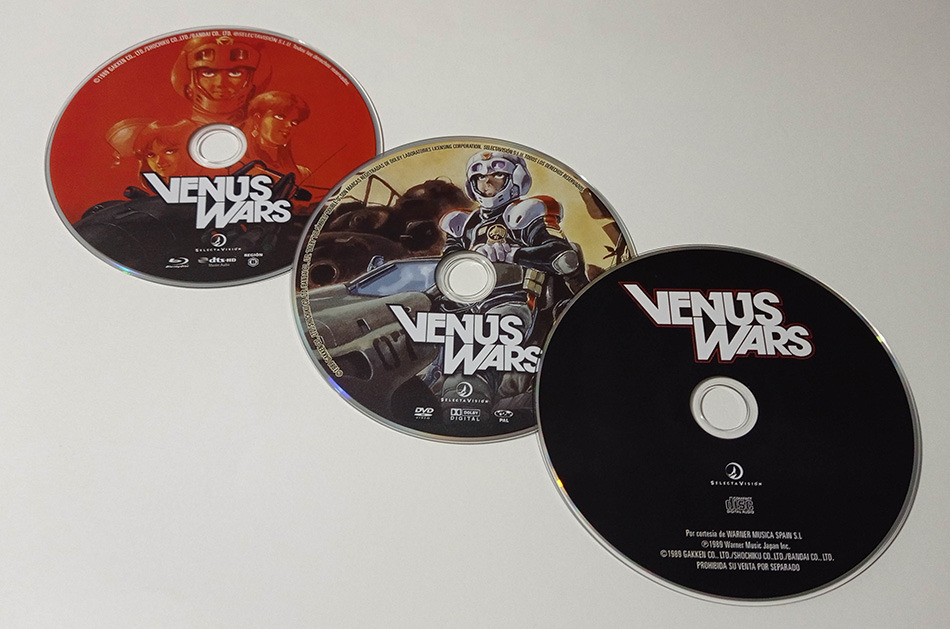 Fotografías de la edición coleccionista Venus Wars en Blu-ray 15