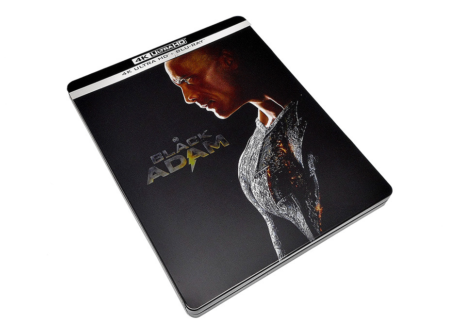 Fotografías del Steelbook de Black Adam en UHD 4K y Blu-ray 2