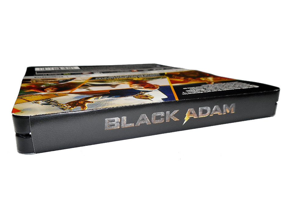 Fotografías del Steelbook de Black Adam en UHD 4K y Blu-ray 4