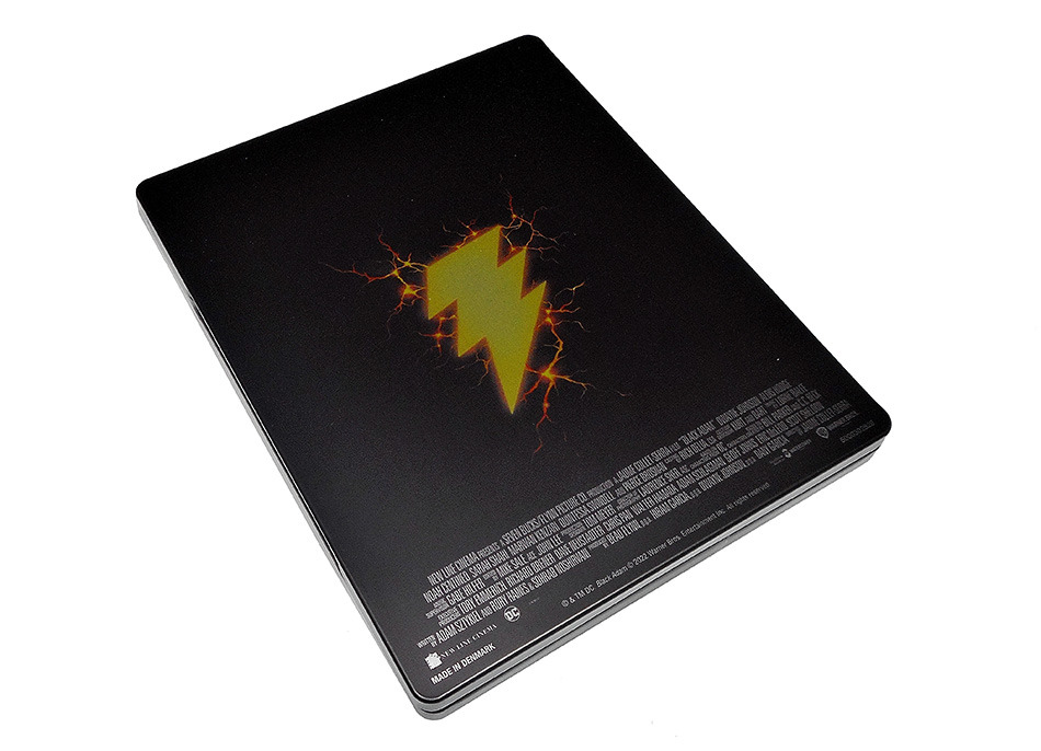 Fotografías del Steelbook de Black Adam en UHD 4K y Blu-ray 7