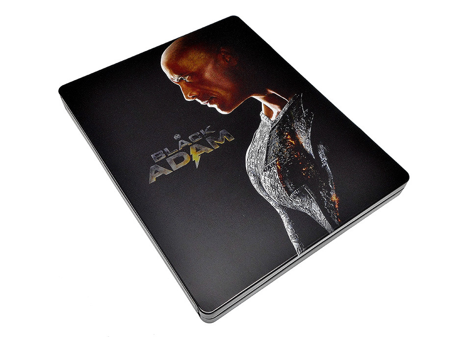 Fotografías del Steelbook de Black Adam en UHD 4K y Blu-ray 9