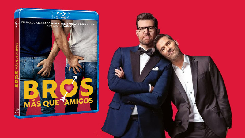 Carátula y contenidos de Bros - Más que Amigos en Blu-ray