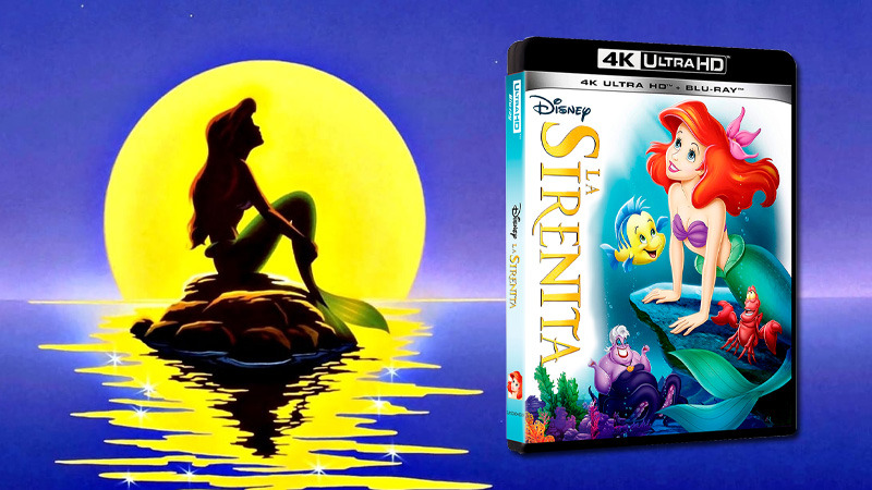 El clásico de Disney La Sirenita tendrá edición en UHD 4K en España