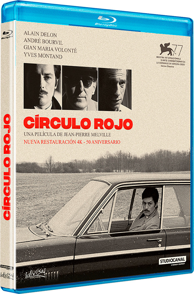Circulo Rojo -dirigida por Jean-Pierre Melville- en Blu-ray con nueva restauración
