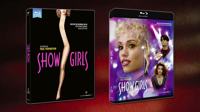 Todos los detalles de la edición con dos discos de Showgirls en Blu-ray