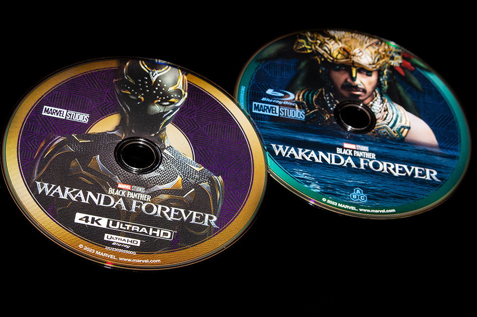Fotografías del Steelbook de Black Panther: Wakanda Forever en UHD 4K y Blu-ray (diseño Talokan) 14