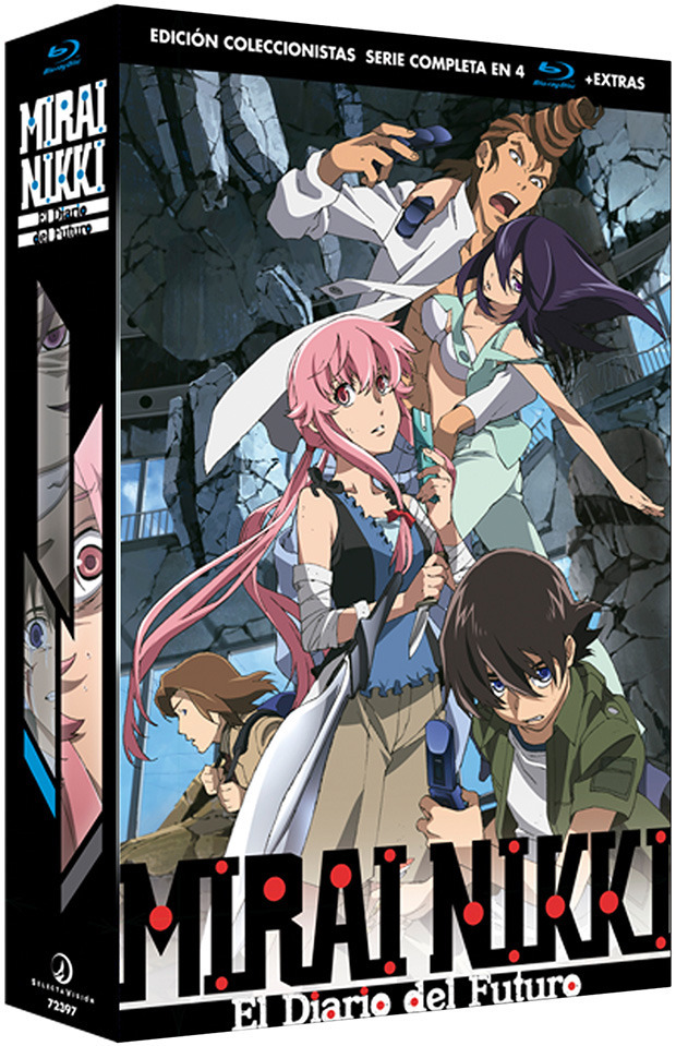 Datos de Mirai Nikki - Edición Coleccionista (Serie Completa) en Blu-ray 2