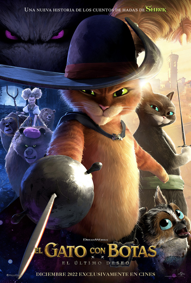 Primeros detalles del Blu-ray de El Gato con Botas: El Último Deseo 1