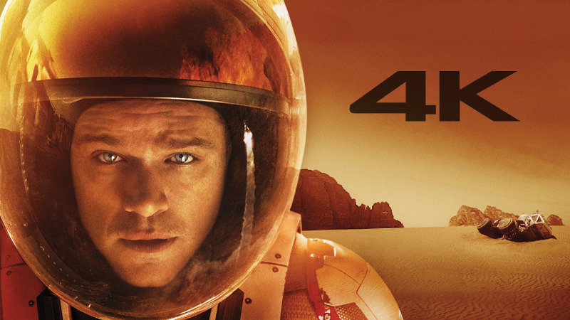 La película Marte (The Martian) se estrena en España en UHD 4K