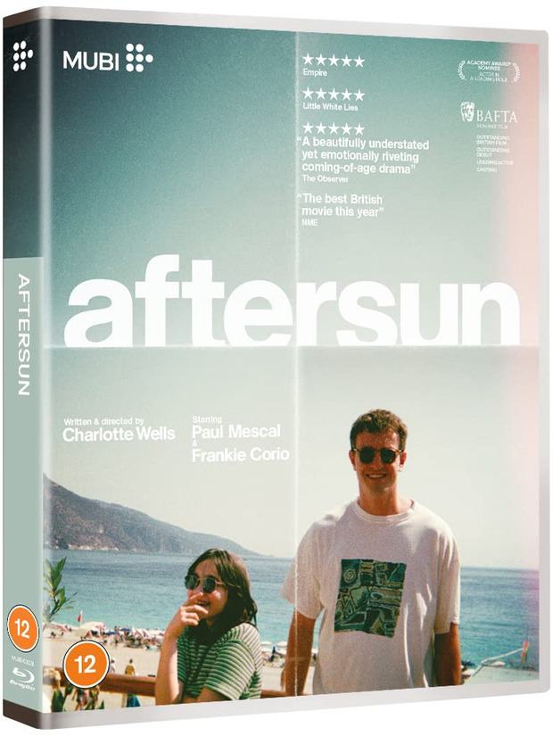 Edición inglesa de Aftersun en Blu-ray con subtítulos en castellano 2
