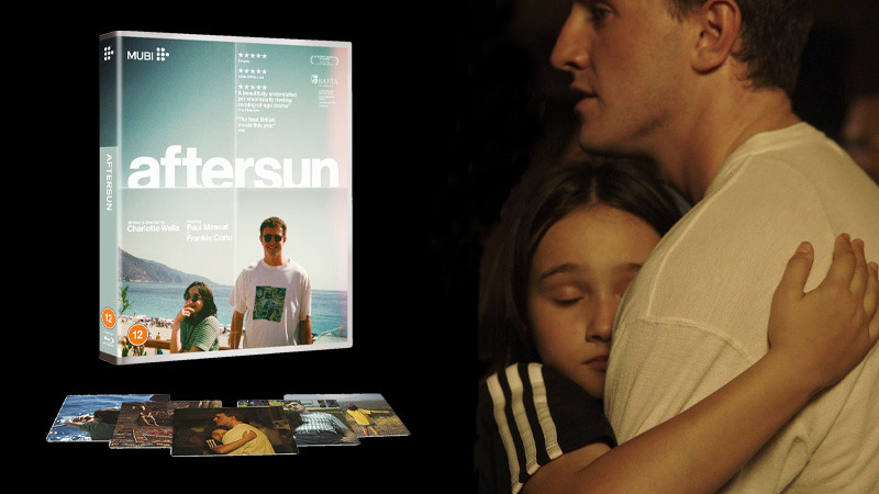 Edición inglesa de Aftersun en Blu-ray con subtítulos en castellano