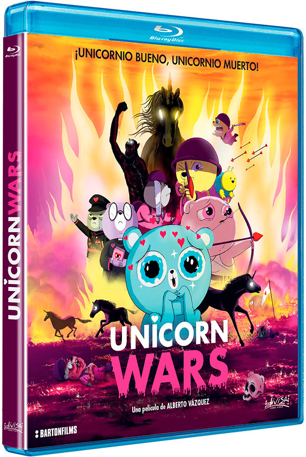 Detalles del Blu-ray de Unicorn Wars 1
