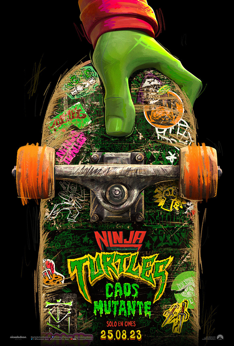 Tráiler y póster de Ninja Turtles: Caos Mutante