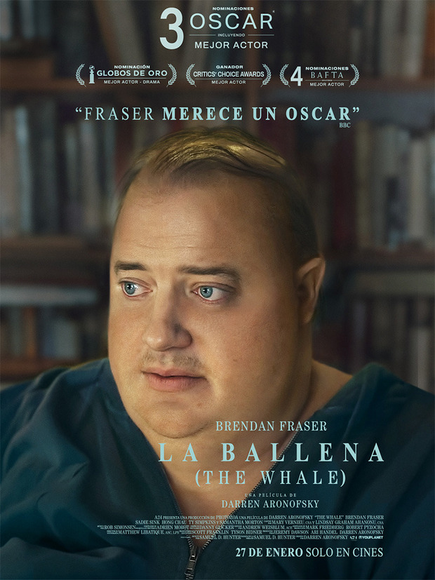 Primeros datos de La Ballena (The Whale) en Blu-ray 1