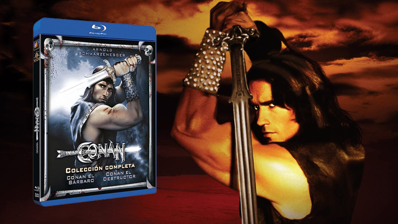 Reedición del pack con Conan, El Bárbaro y Conan, El Destructor en Blu-ray