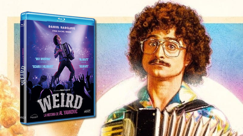 Weird: La Historia de Al Yankovic -con Daniel Radcliffe- en Blu-ray