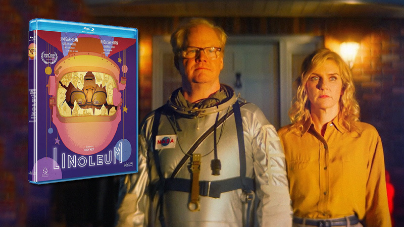 Linoleum en Blu-ray, con Jim Gaffigan y Rhea Seehorn