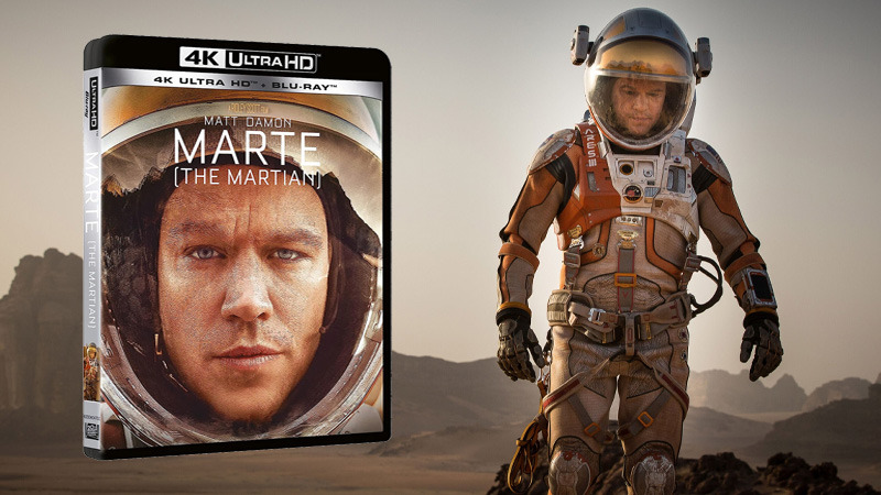 Lanzamiento de Marte (The Martian) en UHD 4K