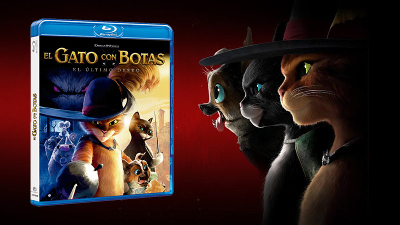 Características del Blu-ray de El Gato con Botas: El Último Deseo