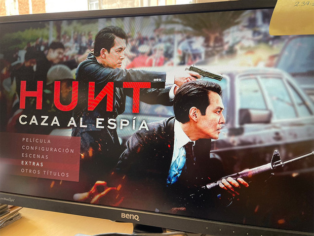 Anuncio oficial del Blu-ray de Hunt. Caza al Espía