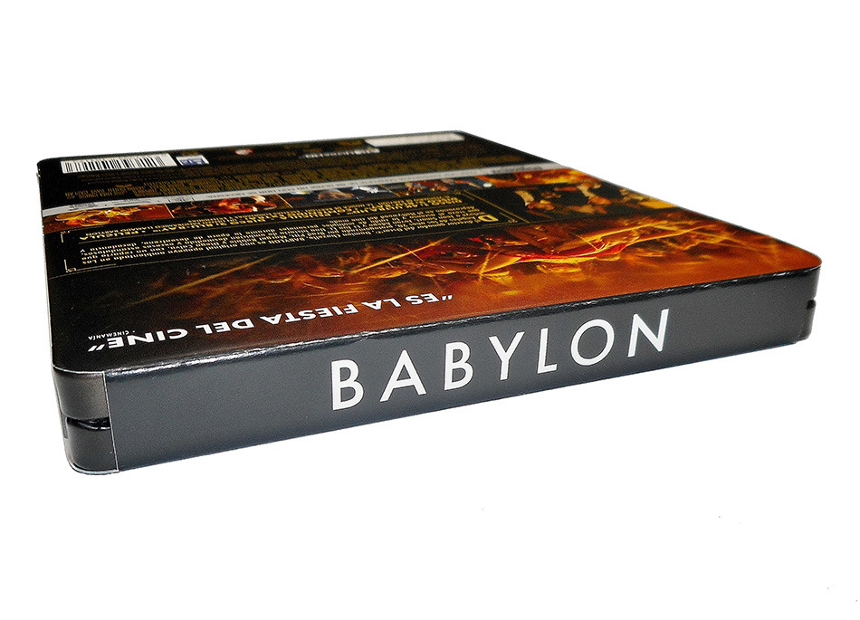Fotografías del Steelbook de Babylon en UHD 4K y Blu-ray 3