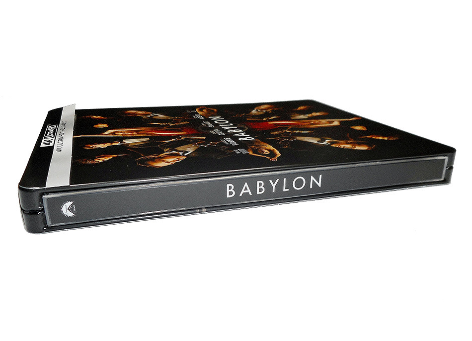 Fotografías del Steelbook de Babylon en UHD 4K y Blu-ray 4