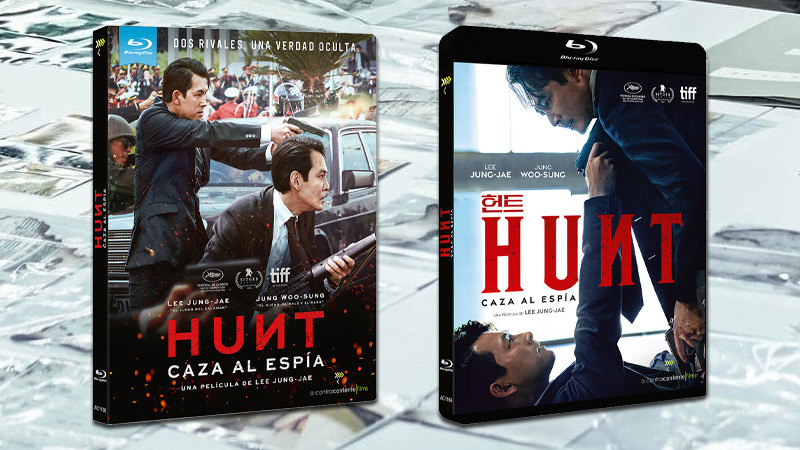 Todos los detalles del Blu-ray con funda de Hunt. Caza al Espía