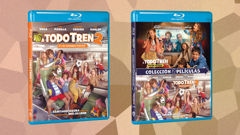 A Todo Tren 2 en Blu-ray y pack con las dos películas
