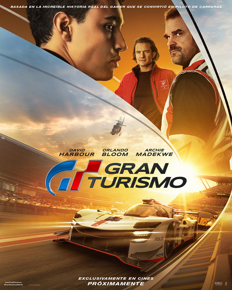 Tráiler y póster de la película de Gran Turismo