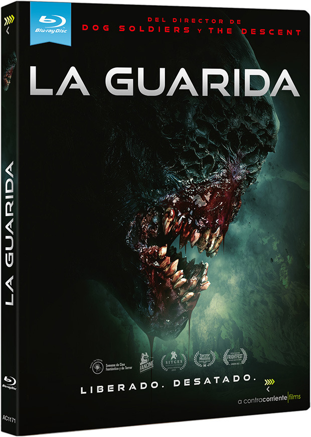 Diseño de la carátula de La Guarida en Blu-ray 1