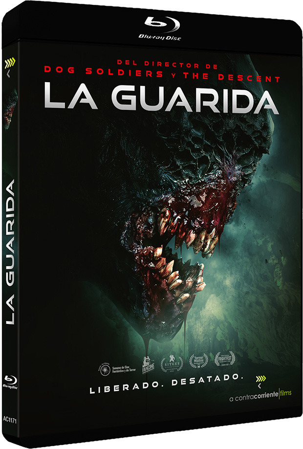 Diseño de la carátula de La Guarida en Blu-ray 2