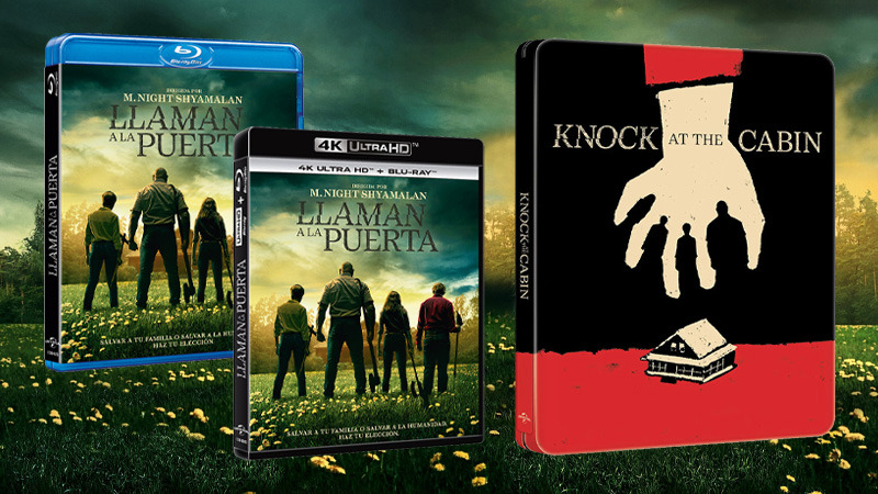 Llaman a la Puerta en Blu-ray, UHD 4K y Steelbook 4K