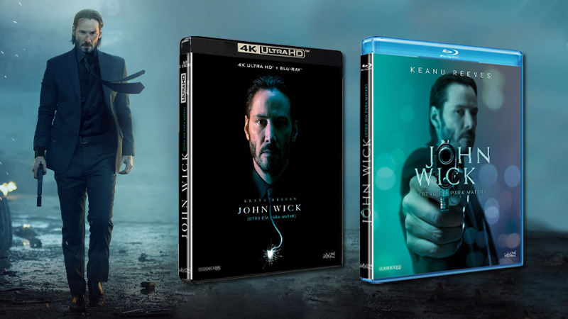 Información final de John Wick en Blu-ray y UHD 4K