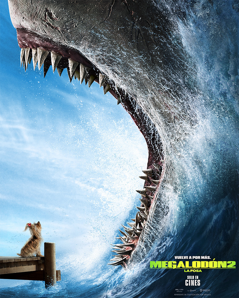 Primer tráiler y póster de Megalodón 2: La Fosa