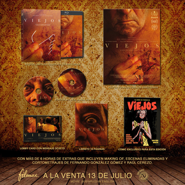 Edición especial para la película Viejos en Blu-ray